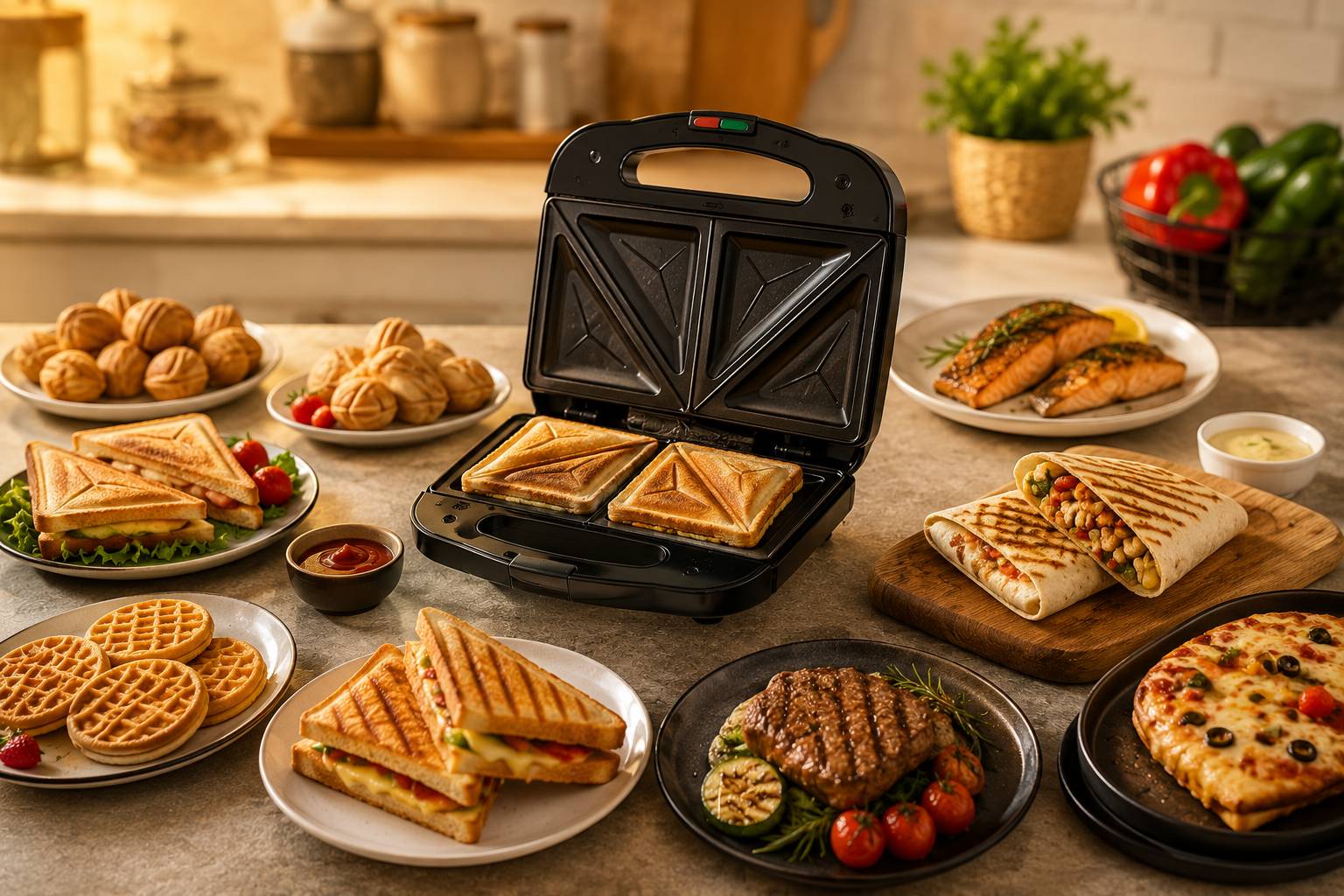 با ساندویچ ساز چی بپزم ؟