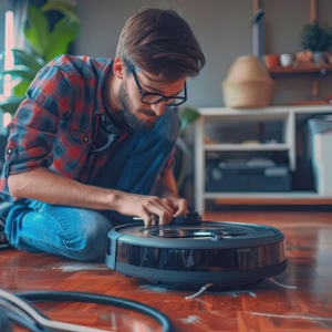 خدمات راه اندازی جارو رباتیک حضوری