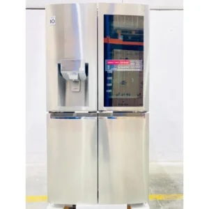 یخچال فریزر ساید بای ساید ال جی مدل X39 Silver - نمای 2