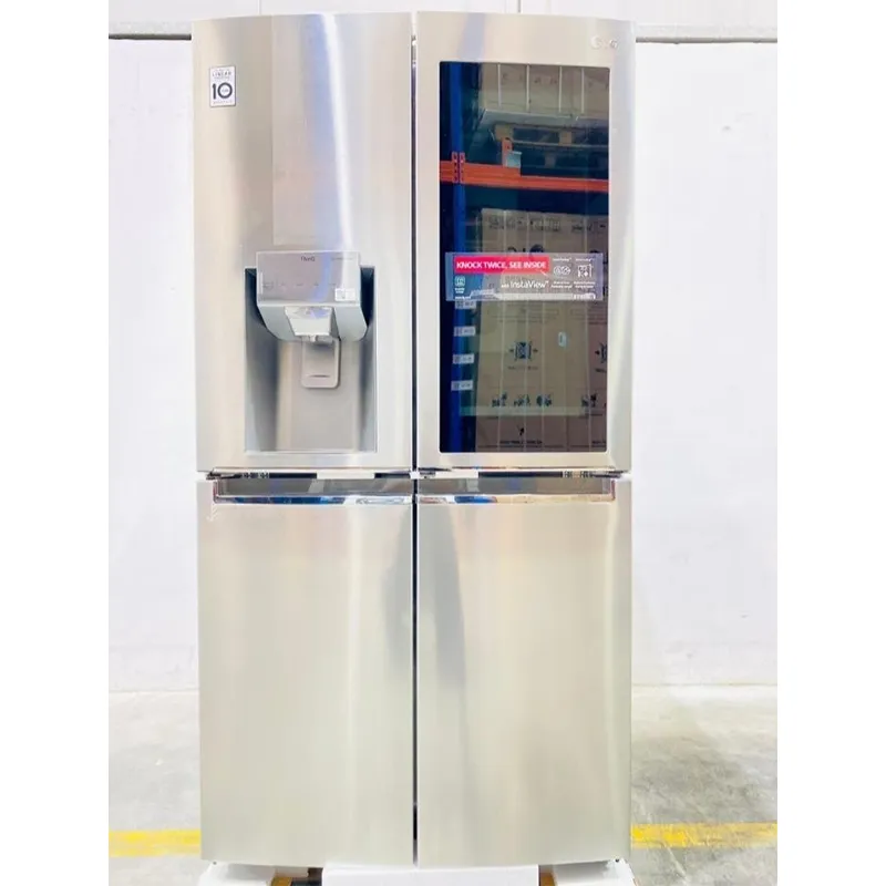 یخچال فریزر ساید بای ساید ال جی مدل X39 Silver - نمای 2