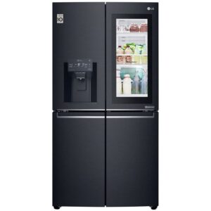 یخچال فریزر ساید بای ساید ال جی مدل x29 Black - نمای 1