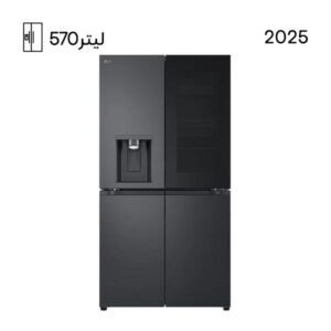 یخچال فریزر ساید بای ساید ال جی مدل X24 Black - نمای 2