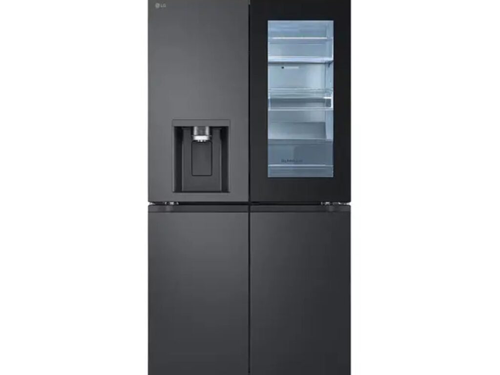 یخچال فریزر ساید بای ساید ال جی مدل X24 Black - نمای 3